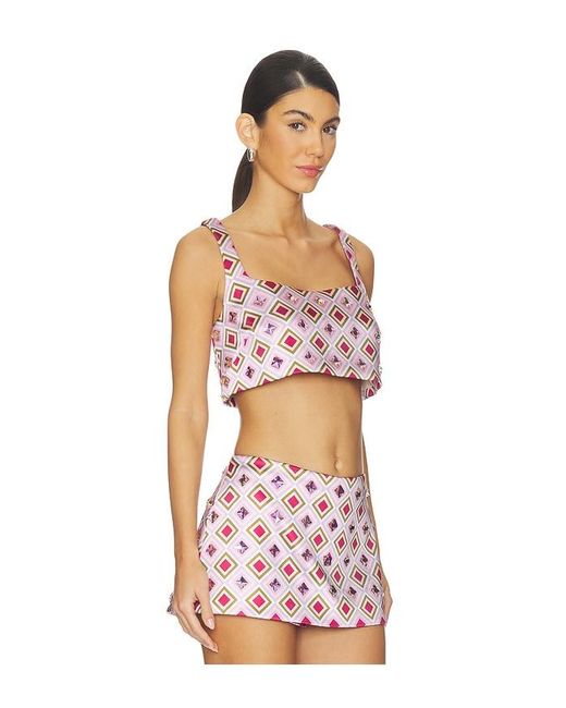 retroféte White Thalisa Top