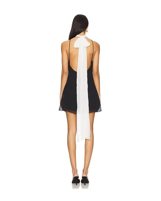 Amanda Uprichard Black Manoella Dress