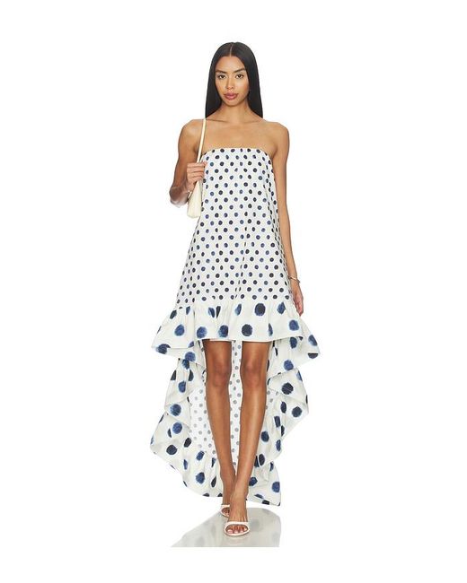 MISA Los Angles White Jisou Dress