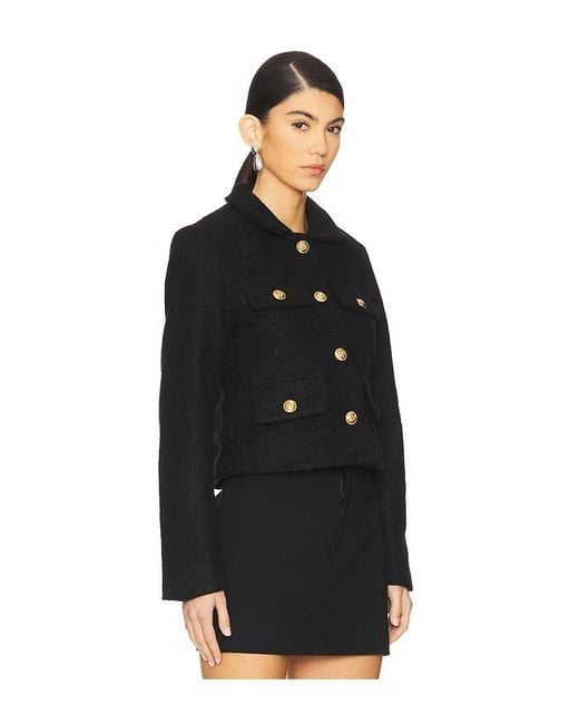 Blank NYC Black Cropped Shacket