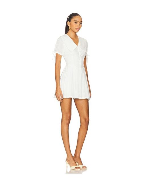 SNDY'S White X Revolve Belmont Mini Dress
