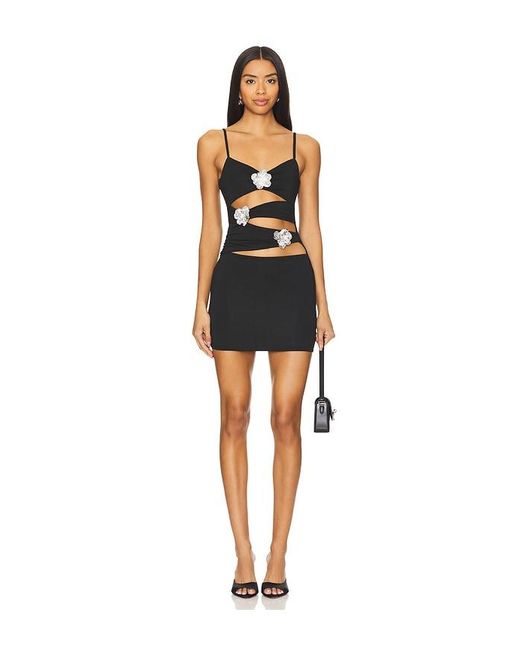superdown Black Aitana Mini Dress