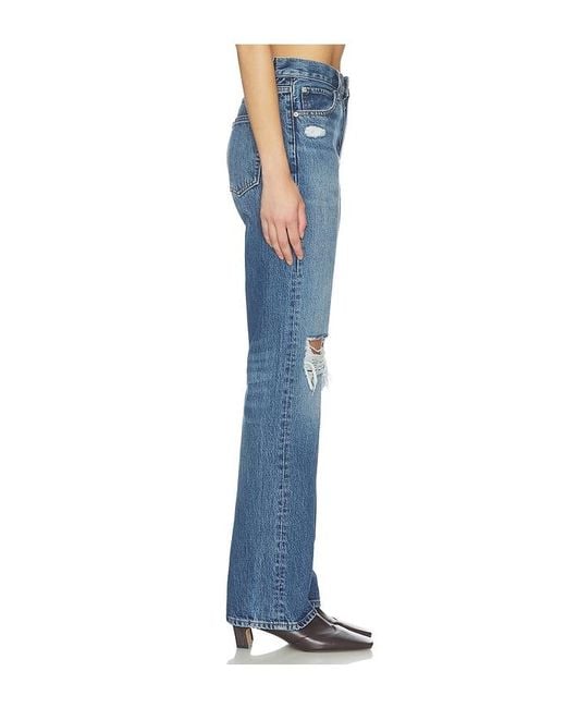 FRAME Blue The Vertical Jeans