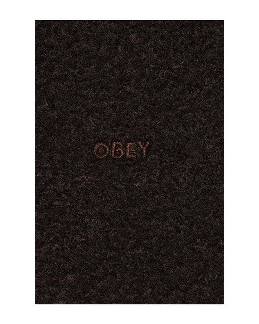 Obey Black Arden Blouson Jacket for men