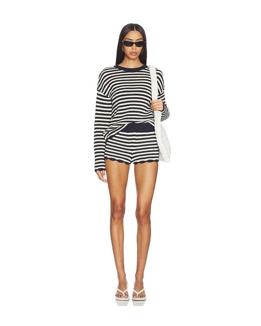 Ciao Lucia Blue Fava Short