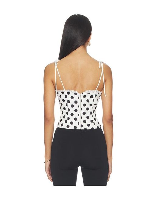 MORE TO COME Blue Roslyn Top