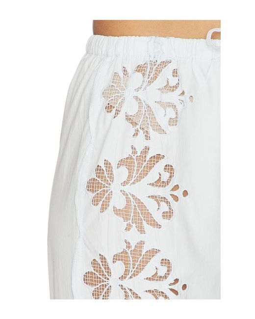 Lovers + Friends White Jolie Pant