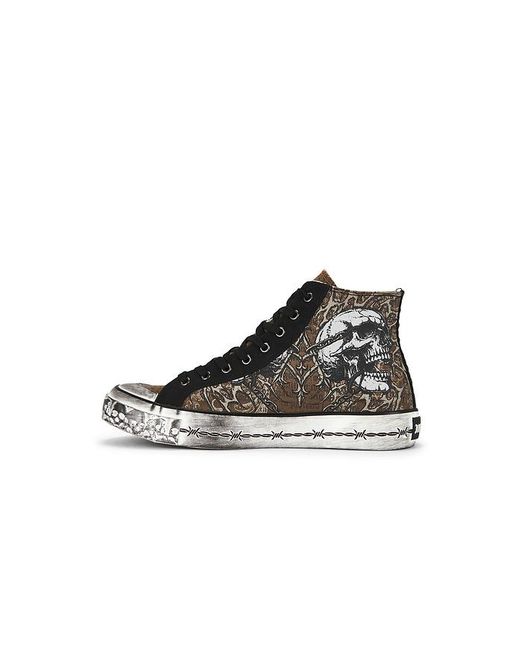 Affliction Black Collapse Shoe for men