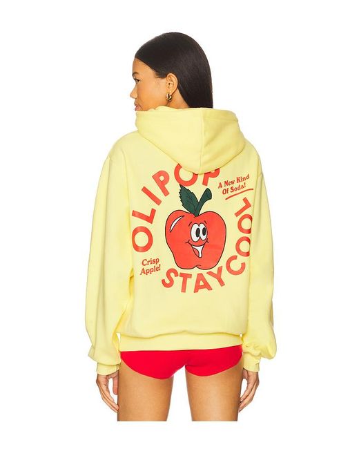 Stay Cool Yellow X Olipop Crisp Apple Hoodie
