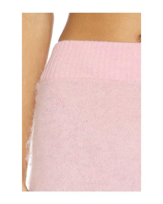 ALIGNE Pink Hattie Knitted Skirt