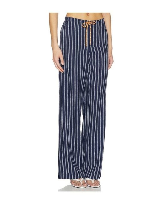 The Upside Blue Belize Charli Drawstring Pant