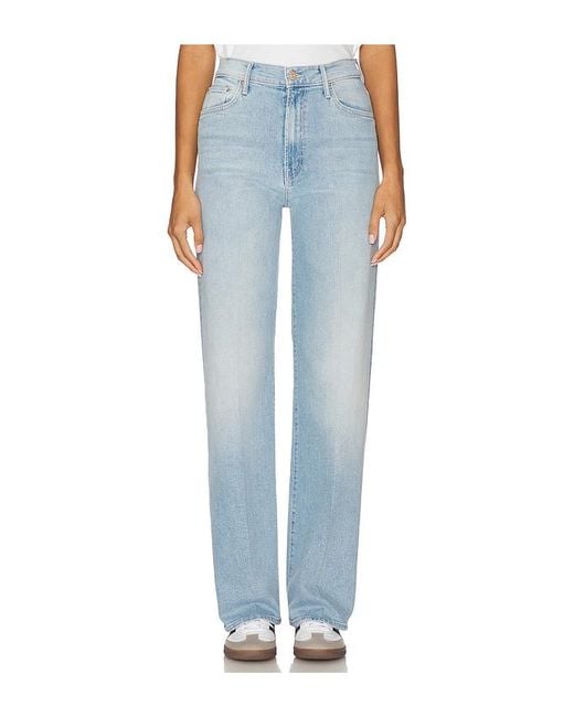 Mother Blue Bootcut The Maven Sneak