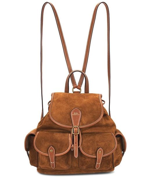 Polo Ralph Lauren Brown Medium Backpack