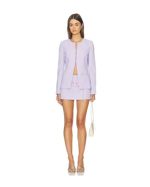 Amanda Uprichard White Capria Top