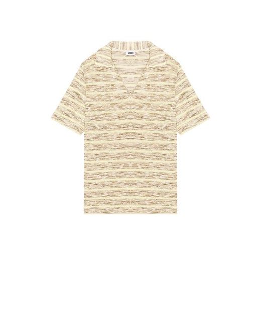 KROST Multicolor Color Striped Knit Polo for men
