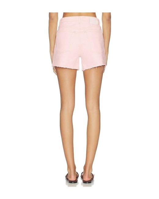 DL1961 White Zoie Denim Short
