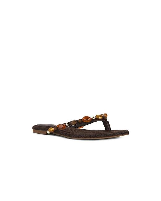 Steve Madden White Marble Flip Flop