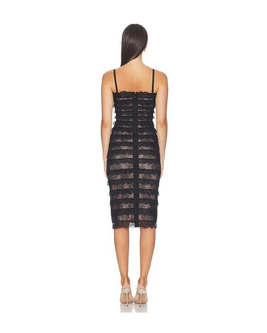 Hervé Léger Black The Dara Dress