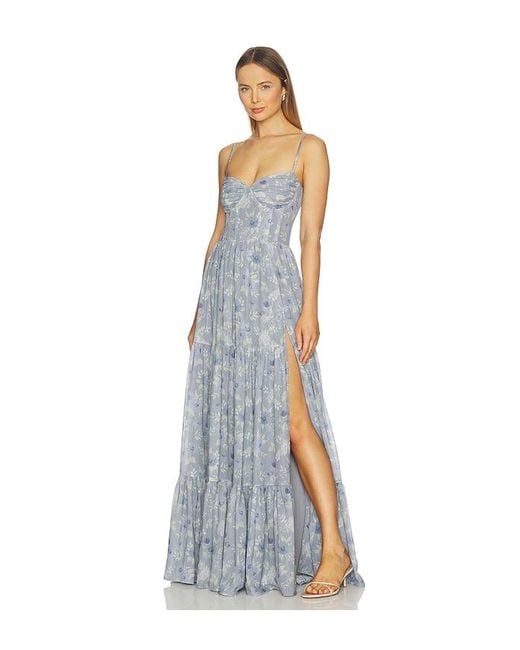V. Chapman Blue Gwen Dress