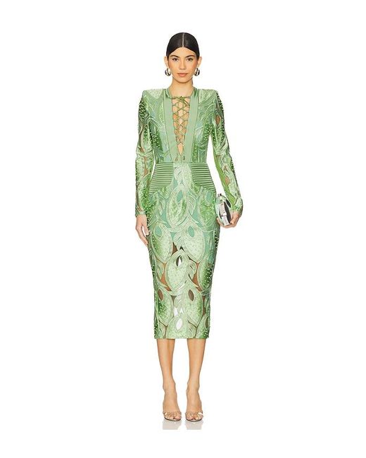 Zhivago Green Midi-Kleid Vista