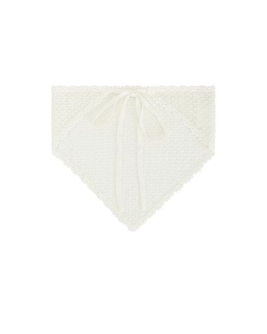 THE GARMENT White Maldive Bandana