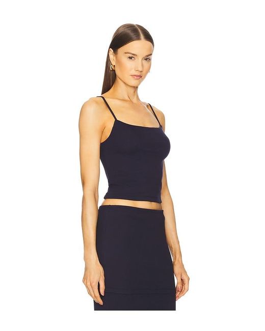 LNA Blue Geripptes Top Senti