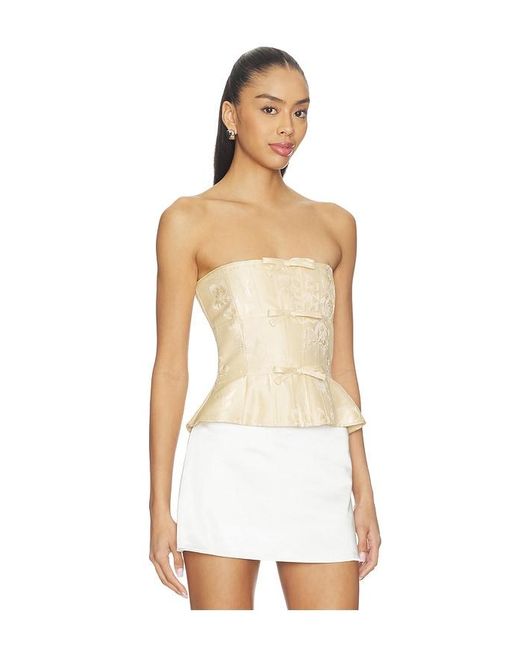 V. Chapman White Kinsley Top