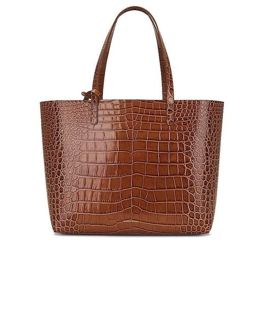 Mansur Gavriel Brown Large Tote