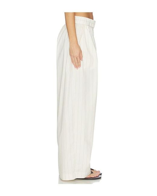 St. Agni White Everyday Relaxed Pants