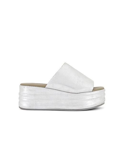 Free People White PLATEAUSANDALEN HARBOR