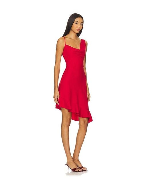 Azeeza Red Daphne Mini Dress