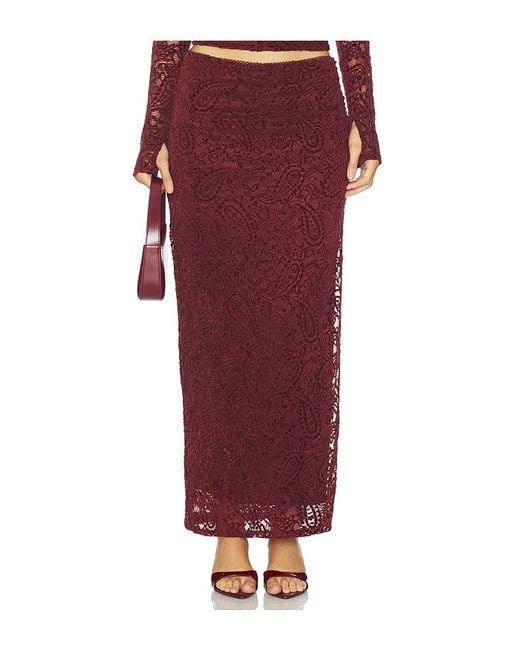 Nia Red Selena Skirt