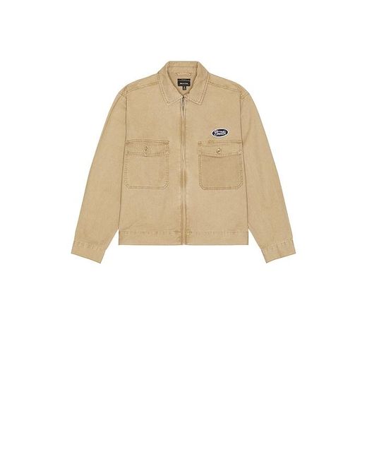 Brixton Blue Trademark Lightweight Garage Jacket for men