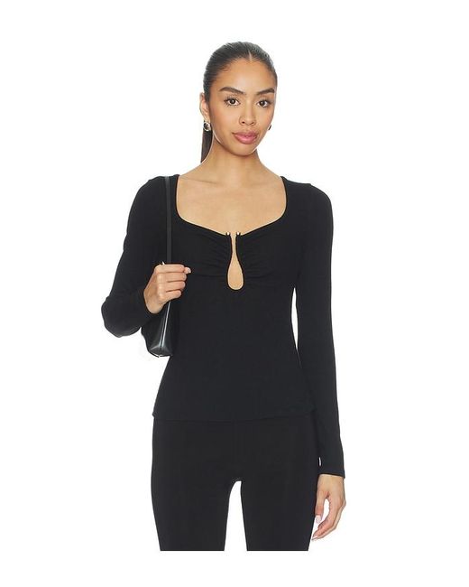 Elodie the Label Black Mireya Top