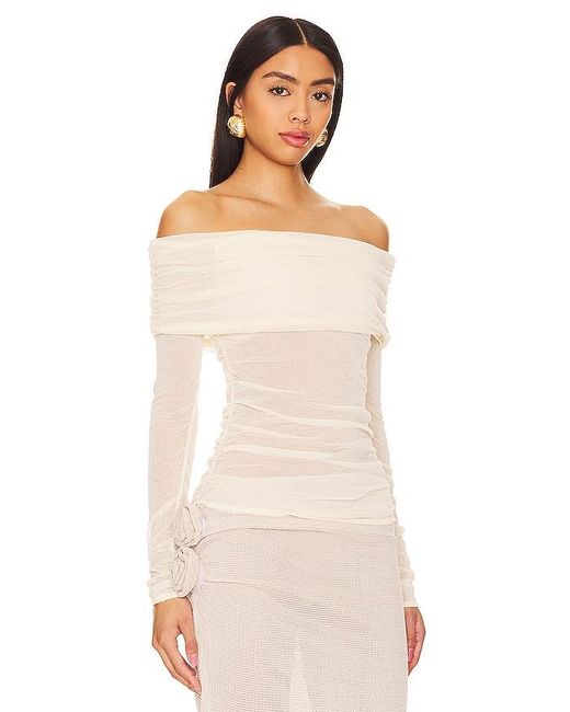 Lovers + Friends Natural Lumin Knit Top