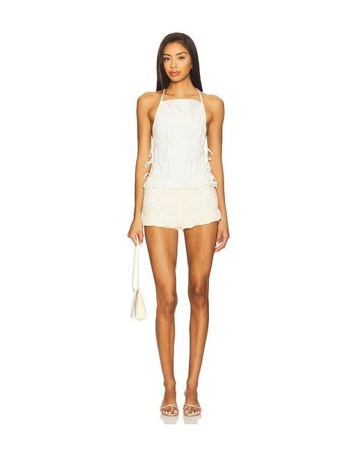 Nia White Alix Top