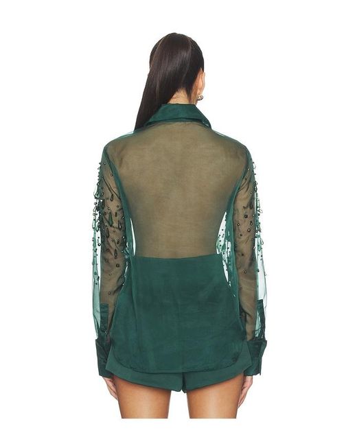 retroféte Green Aubriella Shirt