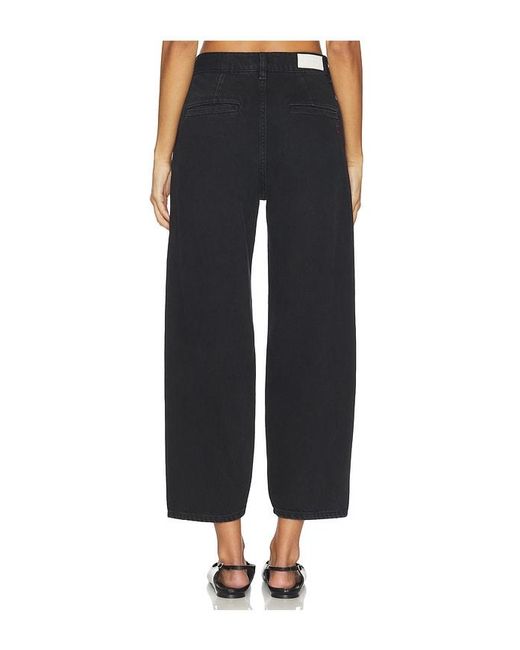 ICON DENIM Black Juno Wide Leg Jeans