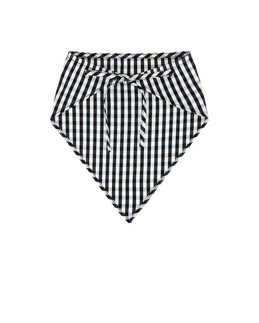 Faithfull The Brand Black Lucia Head Scarf