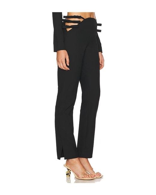 Cult Gaia Black Malie Pant