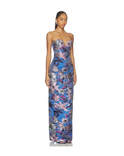 Katie May Blue Ursula Gown