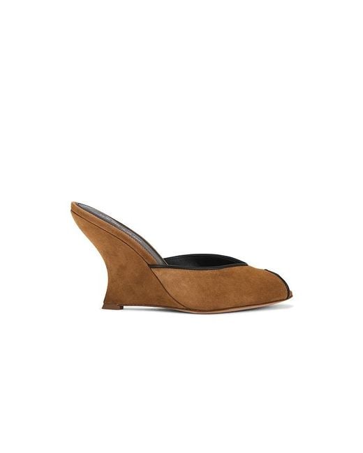 Veronica Beard White Mirabel Wedge Sandal