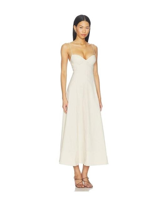 St. Agni White Cami Dress