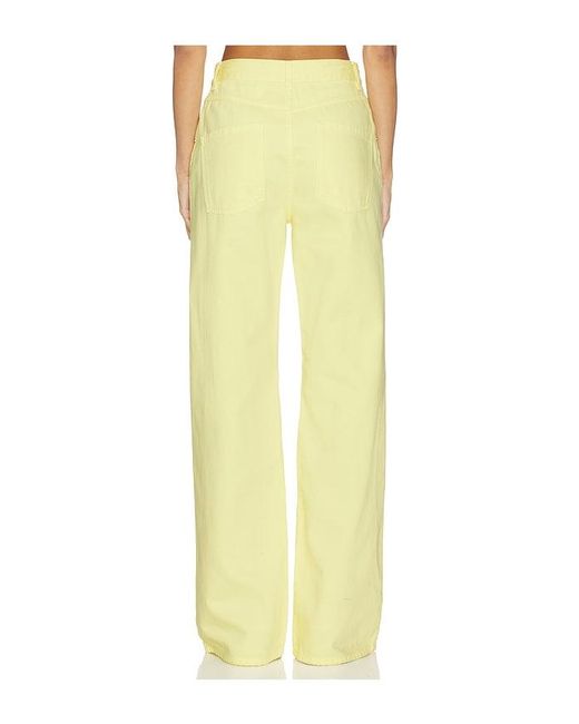 Palmatic Studio Yellow Cory Wide Leg Jean