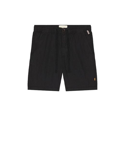 Critical Slide Black Cruiser Linen Walkshort for men