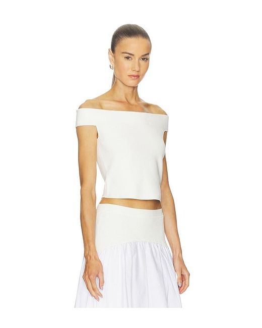 Jonathan Simkhai White Dalton Top