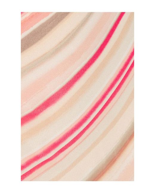 Runaway the Label Multicolor Amika Cowl Handkerchief Mini Dress