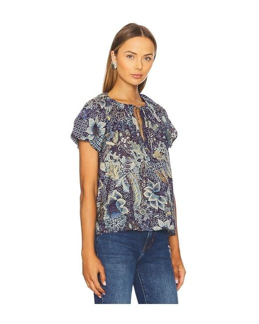 Ulla Johnson Issa スリーブレストップ Blue