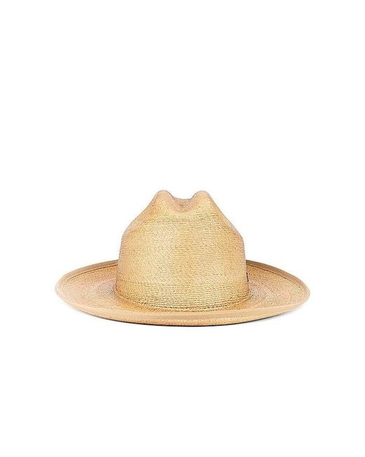HEMLOCK HAT CO. White Mateo Rancher Hat for men