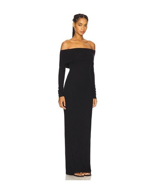 ÉTERNE Black Maxikleid